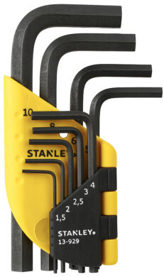 STANLEY 1-13-929 Sada klíčů 9dílná inbus (imbus) 1,5-10,0mm  (7853971)
