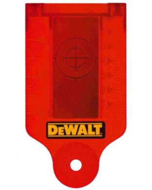 DEWALT DE0730 Terčík zvýrazňovací s magnetem pro lasery červený  (7887862)