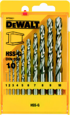 DEWALT DT5921 Sada vrtáků na kov 1-10mm  (7890422)