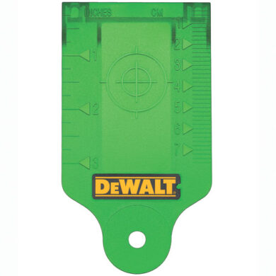DEWALT DE0730G Terčík zvýrazňovací s magnetem pro lasery zelený  (7905968)