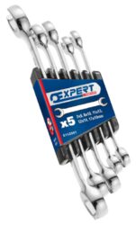 EXPERT E112501 Sada klíčů 5dílná na převlečné matice - 5 dílná sada klíčů na převlečné matice