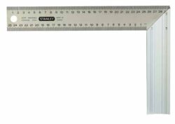 STANLEY 1-45-685 Úhelník tesařský hliníkový 140x250mm - Tesařský úhelník