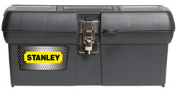 STANLEY 1-94-857 Box na nářadí s kovovými přezkami 40x20,9x18,3 - Stanley 1-94-857 - BOX plastov - kufr 40,0x20,9x18,3cm, s integrovanmi organizry, kovov pezky
