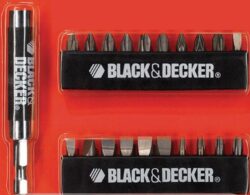 BLACK DECKER A7074 Sada nástavců 21dílná - Black and Decker A7074  21 dln sada bit.
