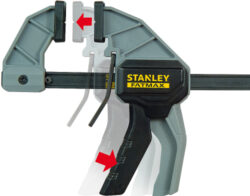 STANLEY FMHT0-83232 Svěrka 150mm - Jednoruční svorky s rychlým posuvem čelisti a upínacím rozsahem až 150mm. Stalney FatMax
