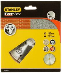 STANLEY STA38107-XJ Kotouč diamantový 125mm na beton - Diamantový segmentový kotouč 125mm na beton, nebo do cihly. STANLEY
