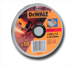 DEWALT DT42340TZ Kotouč řezný 125x1,2mm v boxu (10ks bal.) - Kotouč řezný 125x1,2mm v boxu (10ks bal.)