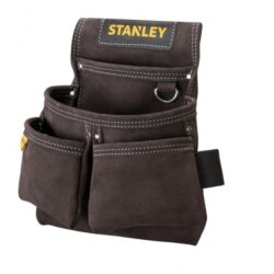 STANLEY STST1-80116 Kapsa na nářadí DOUBLE - Kožené opaskové pouzdro na nářadí a hřebíky