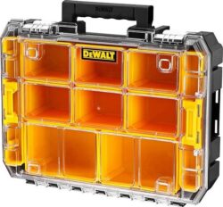 DEWALT DWST82968-1 Kufr Tstak I Organizér - Dewalt kufr na nářadí. Užitečný úložný objem v litrech: 7,8 l. Tloušťka stěny: 2,8 - 3,0 mm.
